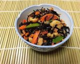 ツナでひじきの煮物作り方6写真