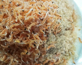 長いもとWえびのもんじゃ焼き風◆作り方2写真