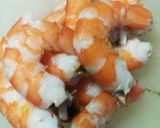長いもとWえびのもんじゃ焼き風◆作り方3写真