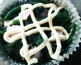 ほうれん草のマヨ焼き作り方4写真