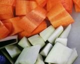 なすと人参の揚げひたし作り方1写真
