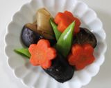 干し椎茸と昆布出汁で✿人参の精進煮作り方10写真
