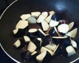 めんつゆで簡単！なすと鶏肉の焼き浸し作り方3写真