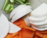 えびのお頭の味噌汁作り方1写真