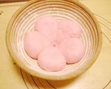 HBで♡甘納豆のさくらカンパーニュ作り方5写真
