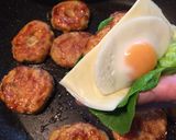 ヘルシーサラダ菜バーガー★作り方9写真
