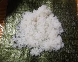 おにぎらず（ツナマヨとゆで卵）作り方2写真