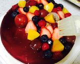 お誕生日に♡カシスレアチーズケーキ♡作り方17写真