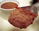 リコッタとチョコレートの焼きプリン作り方4写真