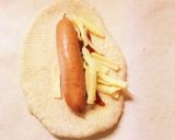 とろけるチーズ入り♡ソーセージパン作り方3写真
