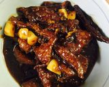 豚レバーのこってり甘辛煮作り方9写真