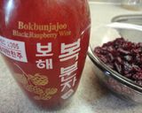 クランベリー入り覆盆子酒ケーキ作り方1写真