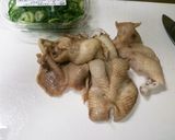 柚子こしょう鶏皮ポン酢作り方1写真