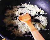 パラパラ卵炒飯でタコライス作り方3写真