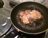 焼きチキン出前一丁作り方3写真