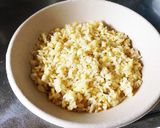 パラパラ卵炒飯でタコライス作り方8写真