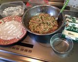 豚ひき肉とピリッと生姜の 手作り 餃子作り方4写真