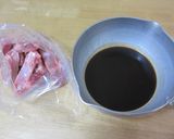 いかなご釘煮の残りだれ利用☆スペアリブ作り方1写真