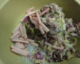 基本の和食26　春雨と白菜の胡麻サラダ作り方3写真