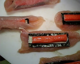鶏のささみではさみ揚げ作り方1写真