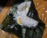 おにぎらず（ツナマヨとゆで卵）作り方5写真