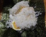 おにぎらず（ツナマヨとゆで卵）作り方4写真