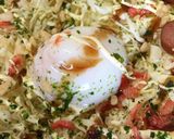 春キャベツのお好み焼き風シーザーサラダ作り方5写真