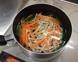 節約！かさ増し そぼろビビンバ丼作り方2写真