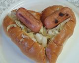 ザワークラウトで超簡単！ホットドッグ！作り方3写真