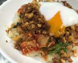 節約！かさ増し そぼろビビンバ丼作り方6写真