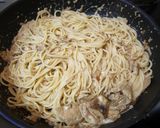 濃厚♪ポルチーニのクリームパスタ作り方8写真