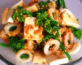春の味覚✿﻿菜の花と竹輪、豆腐の和え物❀作り方3写真