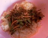 春の味覚✿﻿変わり種つくしの焼きおにぎり作り方3写真