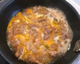 甘〜い♪つゆだくの親子丼作り方7写真