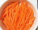 人参と枝豆のナムル風作り方1写真