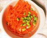 人参と枝豆のナムル風作り方3写真