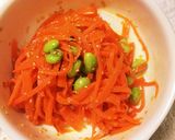 人参と枝豆のナムル風作り方4写真
