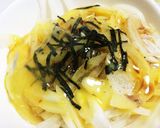 健康朝食☆新玉ねぎの卵かけサラダ作り方2写真