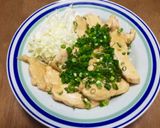 驚きの柔らかさ！鶏ムネ肉でポン酢焼き作り方4写真