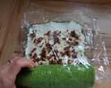 ほうれん草の塩ロールケーキ作り方12写真