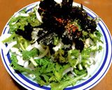 俺流！春菊と新玉ねぎのチョレギサラダ風作り方4写真