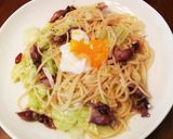 ホタルイカとキャベツのペペロンチーノ作り方5写真