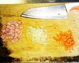 ケチャップライス(チキンライス)作り方1写真