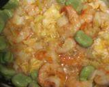 海老とそら豆と卵の炒め物作り方7写真