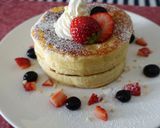 お家カフェ♪カフェ風リッチパンケーキ♪作り方13写真