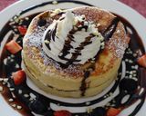 お家カフェ♪カフェ風リッチパンケーキ♪作り方14写真