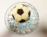 立体★サッカーボールケーキ作り方10写真