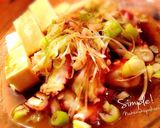つまみメシ！タコに熱々ごま油ジュっ＆豆腐作り方4写真
