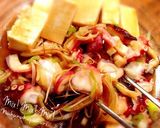 つまみメシ！タコに熱々ごま油ジュっ＆豆腐作り方5写真