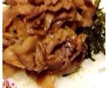 簡単焼肉丼作り方1写真
